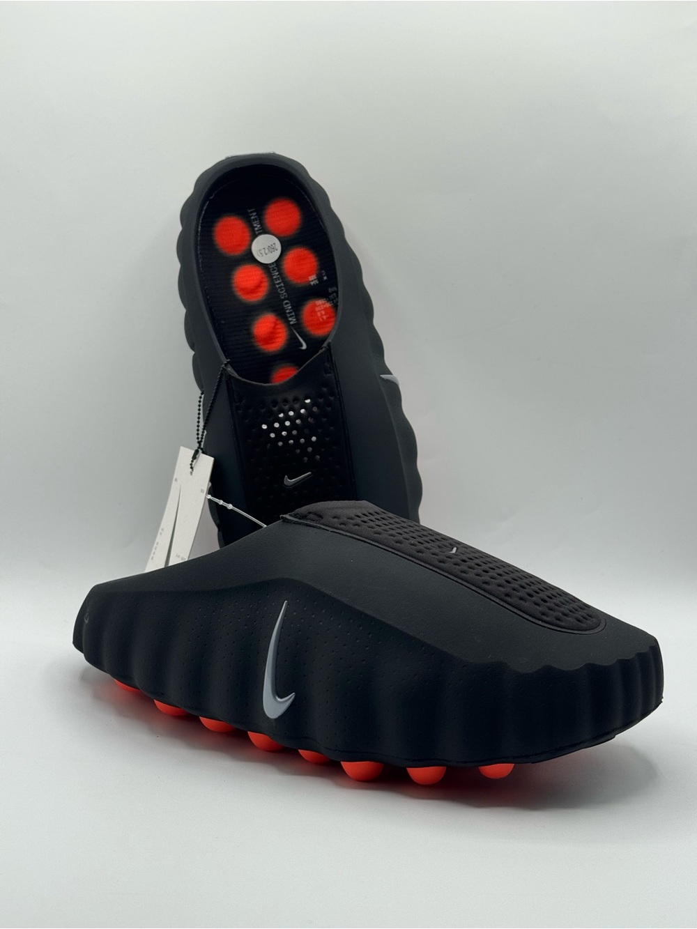 Nike Mind 001 Black Chrome Hyper Crimson